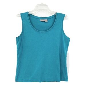 CHICO’S Sleeveless Tank Top Shirt 100% Cotton